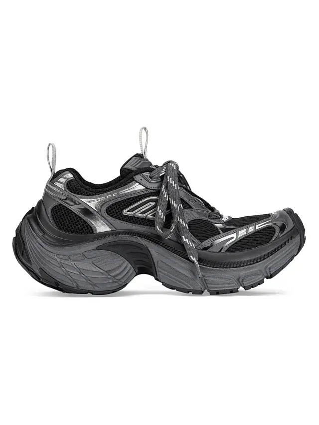 Men's 6XL Sneakers - Black Grey