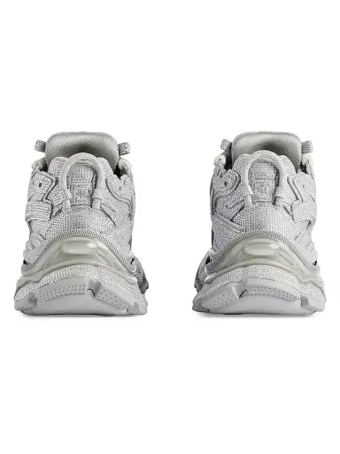 Balenciaga Men's Runner Sneakers with Rhinestones - White - Size 13 | Thumbnail 3 Balenciaga Men's Runner Sneakers with Rhinestones - White - Size 13 | Thumbnail 3