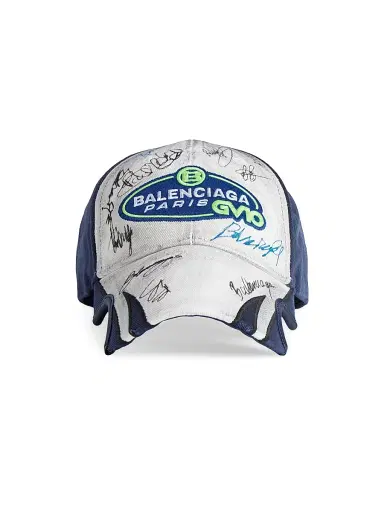 Balenciaga Men's Banana Cap - White - Size Medium | Thumbnail 1 Balenciaga Men's Banana Cap - White - Size Medium | Thumbnail 1