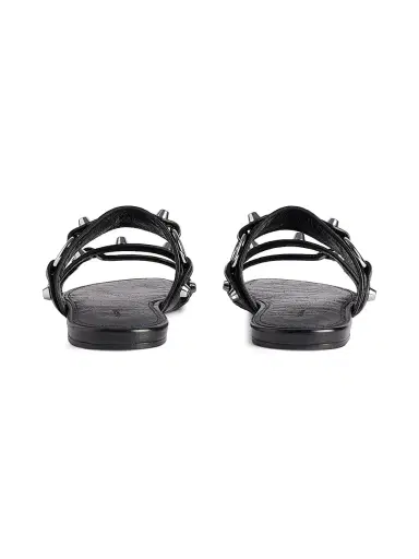 Balenciaga Women's City Mule Flats - Black | Thumbnail 3 Balenciaga Women's City Mule Flats - Black | Thumbnail 3