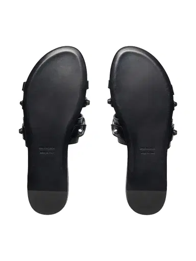 Balenciaga Women's City Mule Flats - Black | Thumbnail 7 Balenciaga Women's City Mule Flats - Black | Thumbnail 7