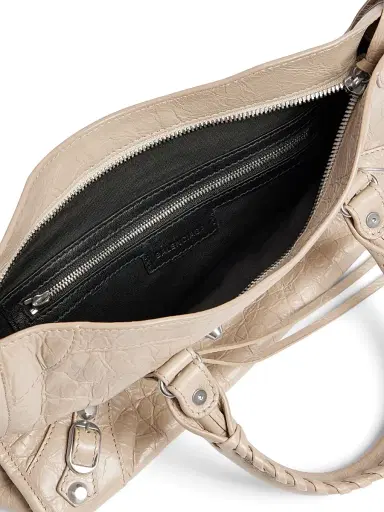 Balenciaga Women's Le City Small Top Handle Bag - Beige | Thumbnail 4