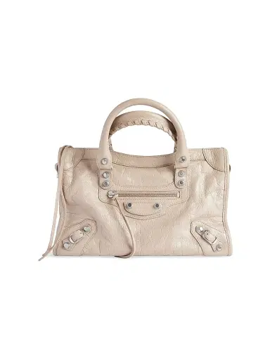 Balenciaga Women's Le City Small Top Handle Bag - Beige | Thumbnail 1