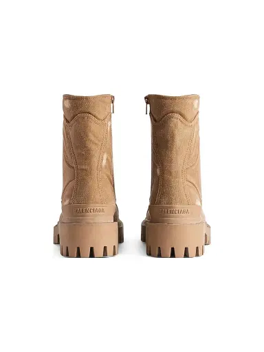 Balenciaga Men's Combat Strike Boots - Light Brown - Size 11 | Thumbnail 5
