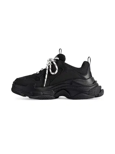 Balenciaga Men's Triple S Tape Type Sneakers - Black - Size 14 | Thumbnail 7 Balenciaga Men's Triple S Tape Type Sneakers - Black - Size 14 | Thumbnail 7