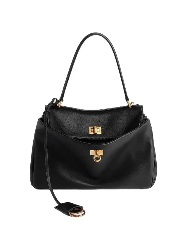 Balenciaga Women's Rodeo  Top Handle Bag - Black Gold