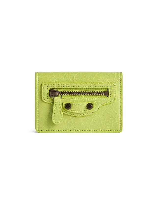 Balenciaga Women's Le City Mini Wallet - Pistache