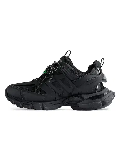 Balenciaga Men's Track Sneakers with Charms - Black - Size 13 | Thumbnail 4 Balenciaga Men's Track Sneakers with Charms - Black - Size 13 | Thumbnail 4
