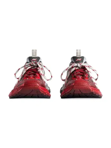 Balenciaga Men's 3XL Toe Spray Sneakers - White Multicolor | Thumbnail 3