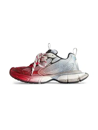 Balenciaga Men's 3XL Toe Spray Sneakers - White Multicolor | Thumbnail 5