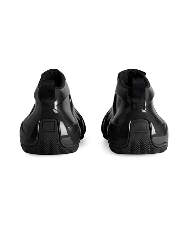 Balenciaga Men's Basketball Sneakers - Black - Size 12 | Thumbnail 2