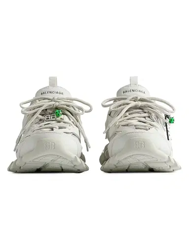 Balenciaga Women's Track Sneakers with Charms - White - Size 7 | Thumbnail 3 Balenciaga Women's Track Sneakers with Charms - White - Size 7 | Thumbnail 3