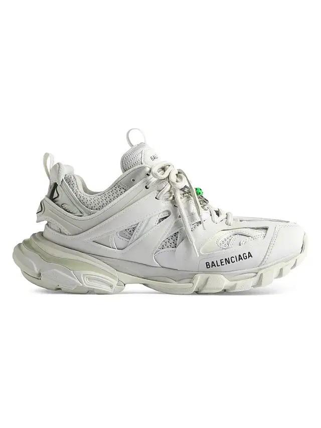 Balenciaga Women's Track Sneakers with Charms - White
