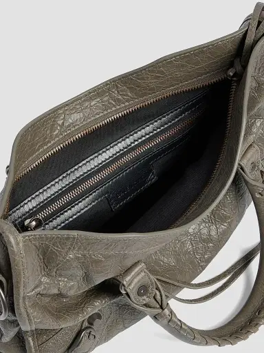 Balenciaga Women's Le City Small Top Handle Bag - Dark Green | Thumbnail 5 Balenciaga Women's Le City Small Top Handle Bag - Dark Green | Thumbnail 5