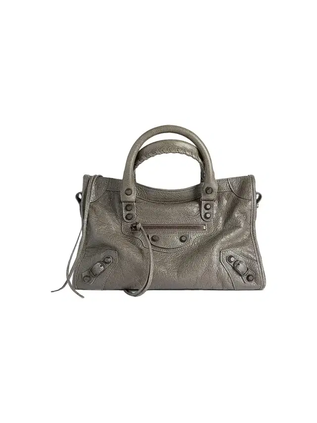 Women's Le City  Top Handle Bag - Dark Green