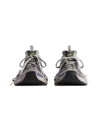 Balenciaga Women's 3XL Sneakers - Grey Purple White - Size 9 | Thumbnail 4 Balenciaga Women's 3XL Sneakers - Grey Purple White - Size 9 | Thumbnail 4