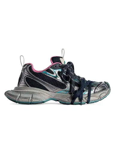 Balenciaga Women's 3XL Sneakers - Grey Purple White - Size 9 | Thumbnail 1 Balenciaga Women's 3XL Sneakers - Grey Purple White - Size 9 | Thumbnail 1