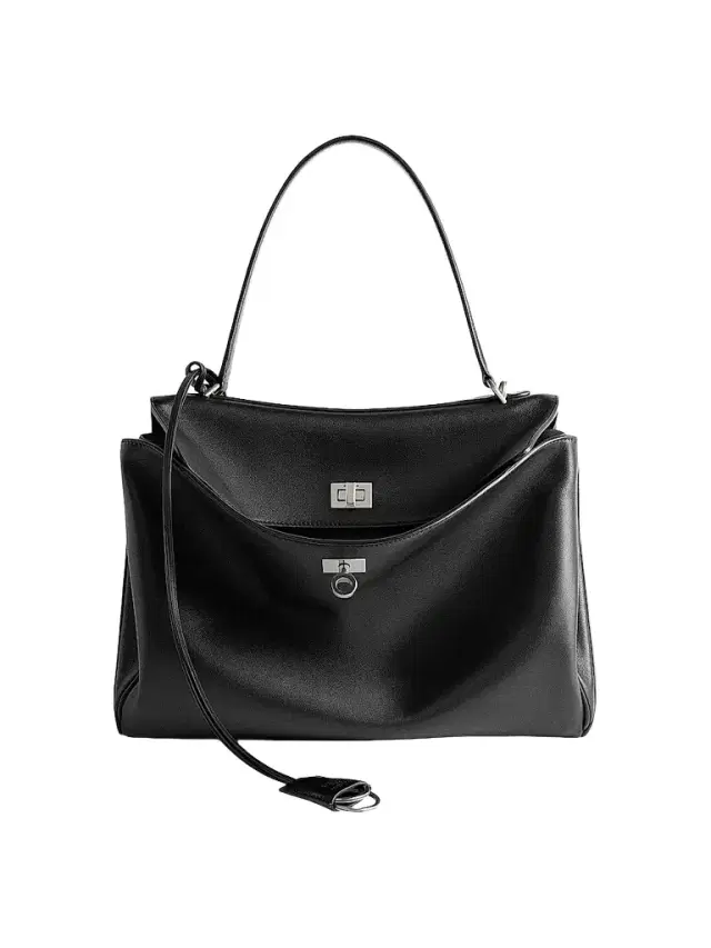 Women's Rodeo  Handbag - Black Silver