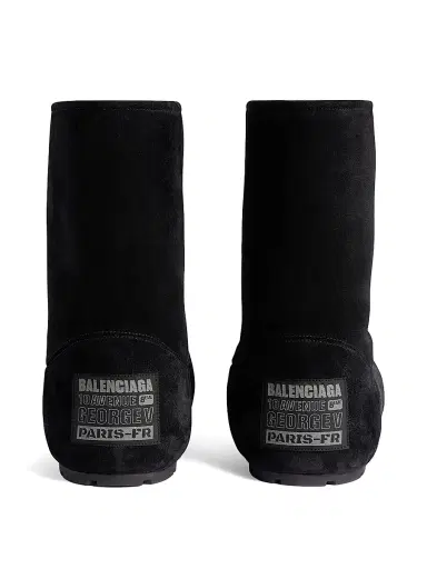 Balenciaga Men's Dumbo Booties - Black - Size 11 | Thumbnail 4
