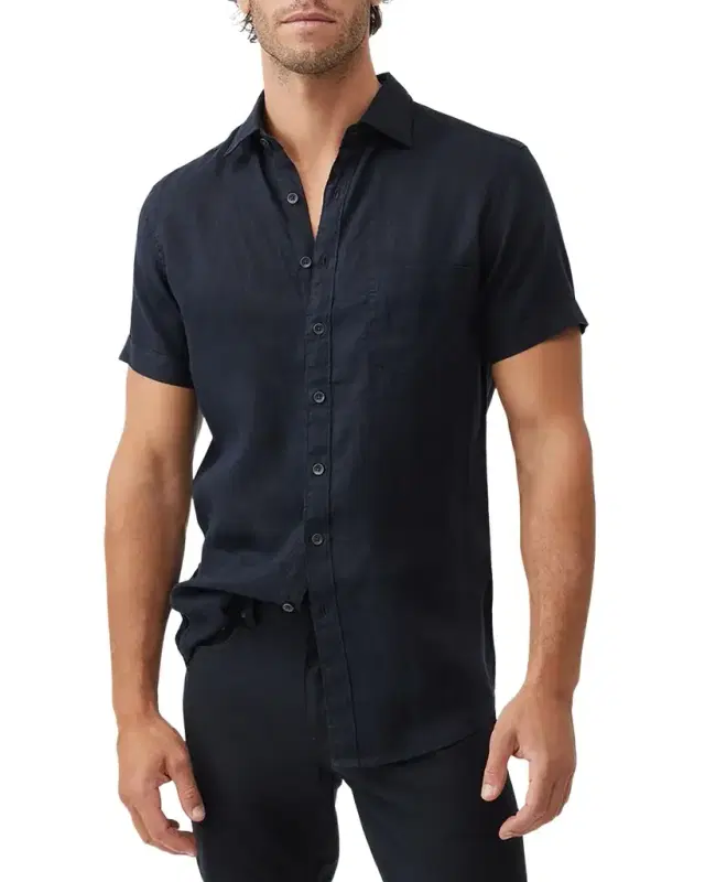Men 's Palm Beach Linen Short-Sleeve Shirt