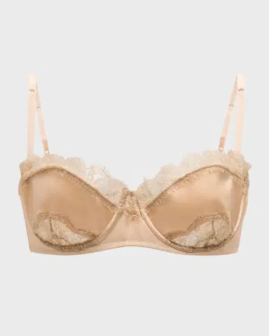Kiki De Montparnasse Sensuel Lace-Trim Underwire Balconette Bra | Thumbnail 2