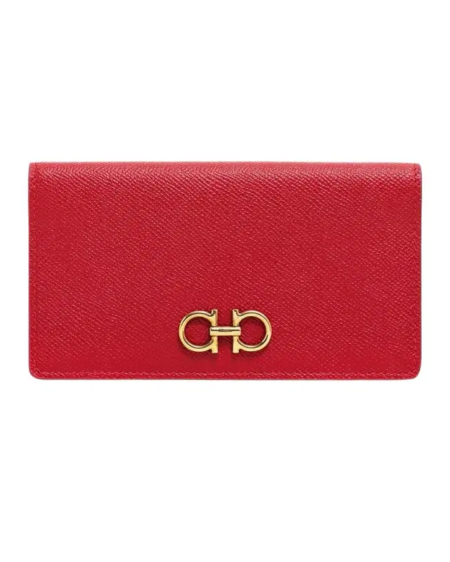 Ferragamo Gemini Bifold Leather Wallet