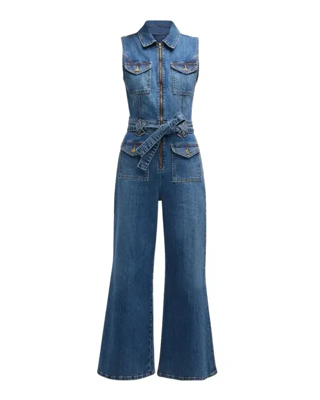 Ramy Brook Bell Denim Jumpsuit