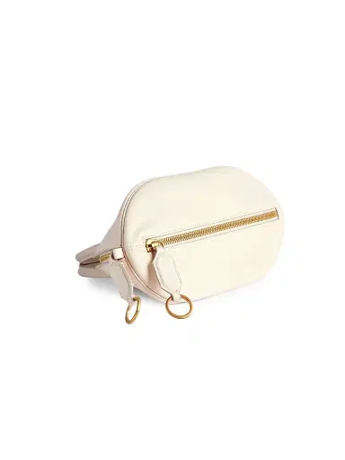 Balenciaga Women's Bolero Bowling Crossbody Bag - Cream | Thumbnail 5