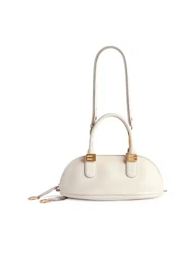 Balenciaga Women's Bolero Bowling Crossbody Bag - Cream | Thumbnail 7
