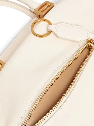 Balenciaga Women's Bolero Bowling Crossbody Bag - Cream | Thumbnail 8