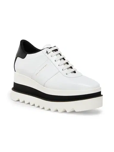 Stella McCartney Women's Sneakelyse 80MM Platform Sneakers - White | Thumbnail 2