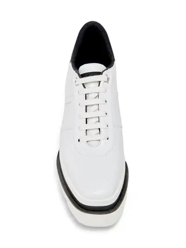 Stella McCartney Women's Sneakelyse 80MM Platform Sneakers - White | Thumbnail 4