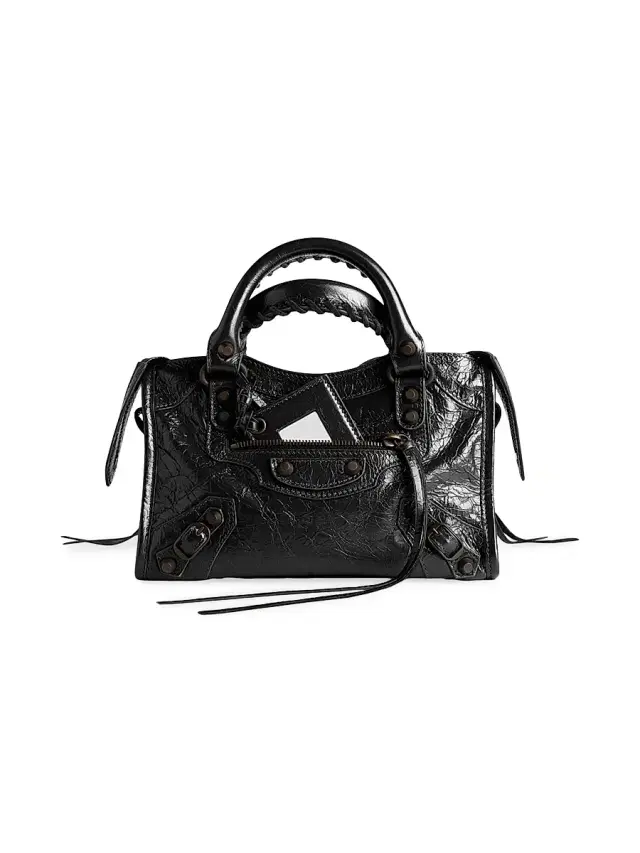 Balenciaga Women's Le City Crossbody Bag - Black