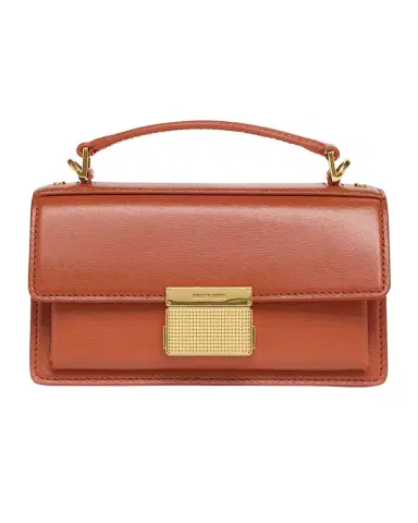 Golden Goose Venezia Small Flap Leather Crossbody Bag | Thumbnail 1 Golden Goose Venezia Small Flap Leather Crossbody Bag | Thumbnail 1