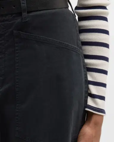 Nili Lotan Shon Mid-Rise Cropped Pants | Thumbnail 5