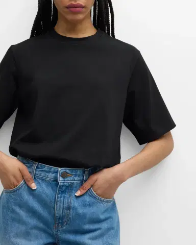 The Row Chiara Jersey T-Shirt | Thumbnail 3 The Row Chiara Jersey T-Shirt | Thumbnail 3