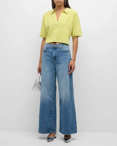 TWP Tiny Dancer Wide-Leg Denim Jeans | Thumbnail 2 TWP Tiny Dancer Wide-Leg Denim Jeans | Thumbnail 2