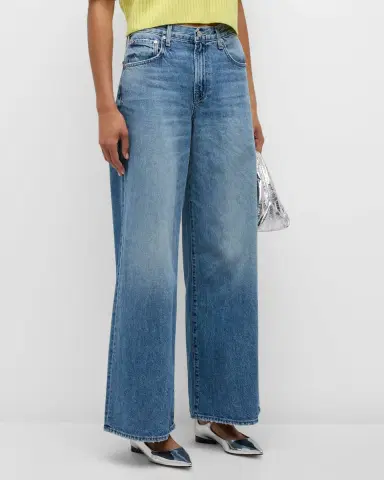 TWP Tiny Dancer Wide-Leg Denim Jeans | Thumbnail 4 TWP Tiny Dancer Wide-Leg Denim Jeans | Thumbnail 4