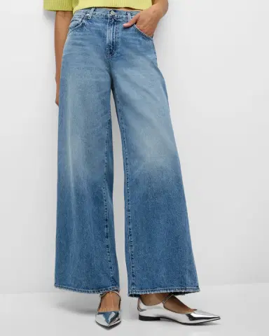 TWP Tiny Dancer Wide-Leg Denim Jeans | Thumbnail 7 TWP Tiny Dancer Wide-Leg Denim Jeans | Thumbnail 7
