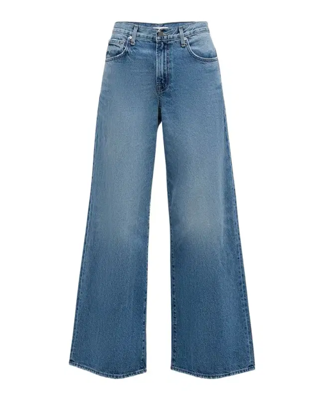 TWP Tiny Dancer Wide-Leg Denim Jeans