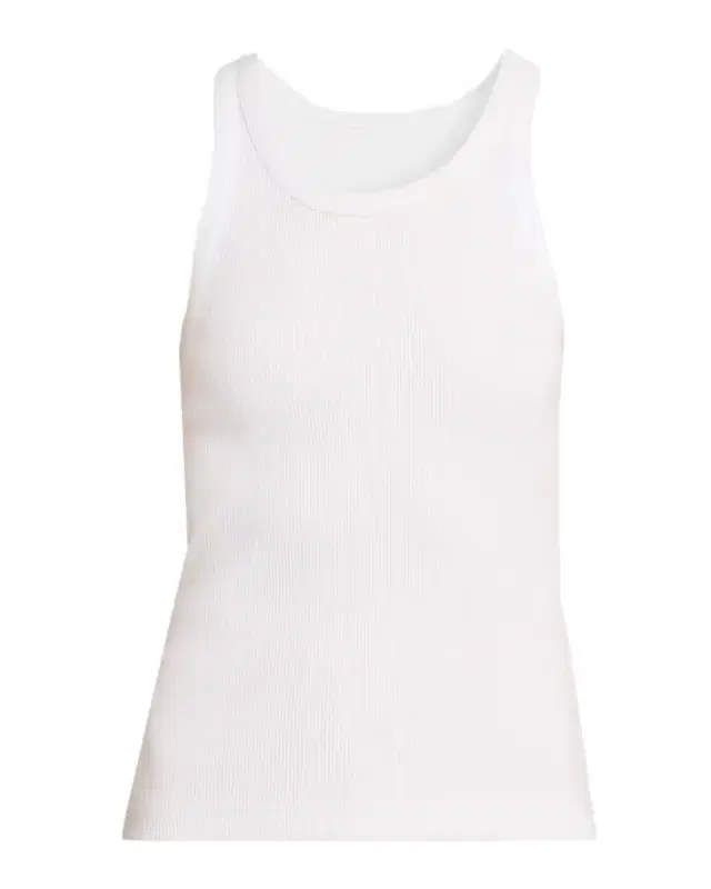 Vince Scoop-Neck Ribbed Tank Top