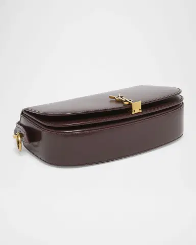 Saint Laurent Voltaire YSL Flap Top-Handle Bag in Leather | Thumbnail 8 Saint Laurent Voltaire YSL Flap Top-Handle Bag in Leather | Thumbnail 8