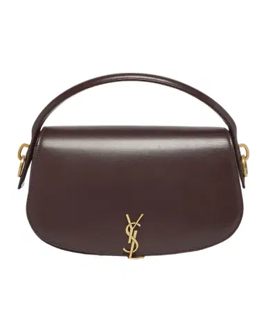 Saint Laurent Voltaire YSL Flap Top-Handle Bag in Leather | Thumbnail 1 Saint Laurent Voltaire YSL Flap Top-Handle Bag in Leather | Thumbnail 1