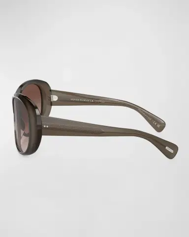 Oliver Peoples Maridan Gradient Acetate & Plastic Round Sunglasses | Thumbnail 2 Oliver Peoples Maridan Gradient Acetate & Plastic Round Sunglasses | Thumbnail 2