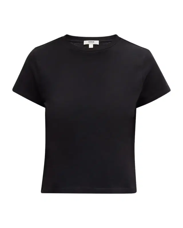 AGOLDE Adine Cropped Short Sleeve Tee