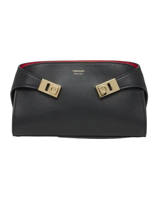 Ferragamo Mini Hug Leather Crossbody Bag