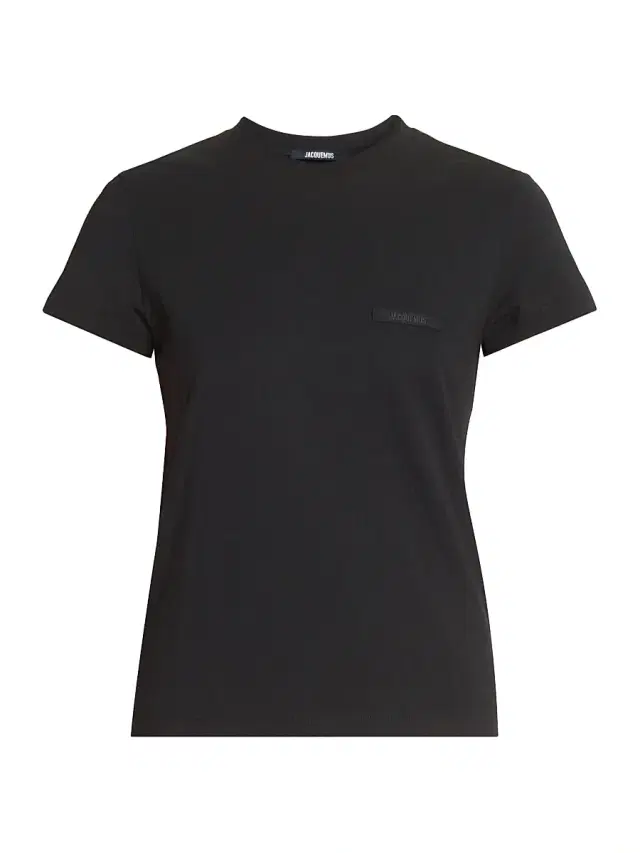 Jacquemus Women's Logo Cotton T-Shirt - Black