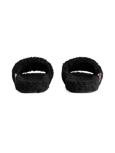 Balenciaga Men's x NBA Collaboration Furry Open Mules | Thumbnail 2 Balenciaga Men's x NBA Collaboration Furry Open Mules | Thumbnail 2