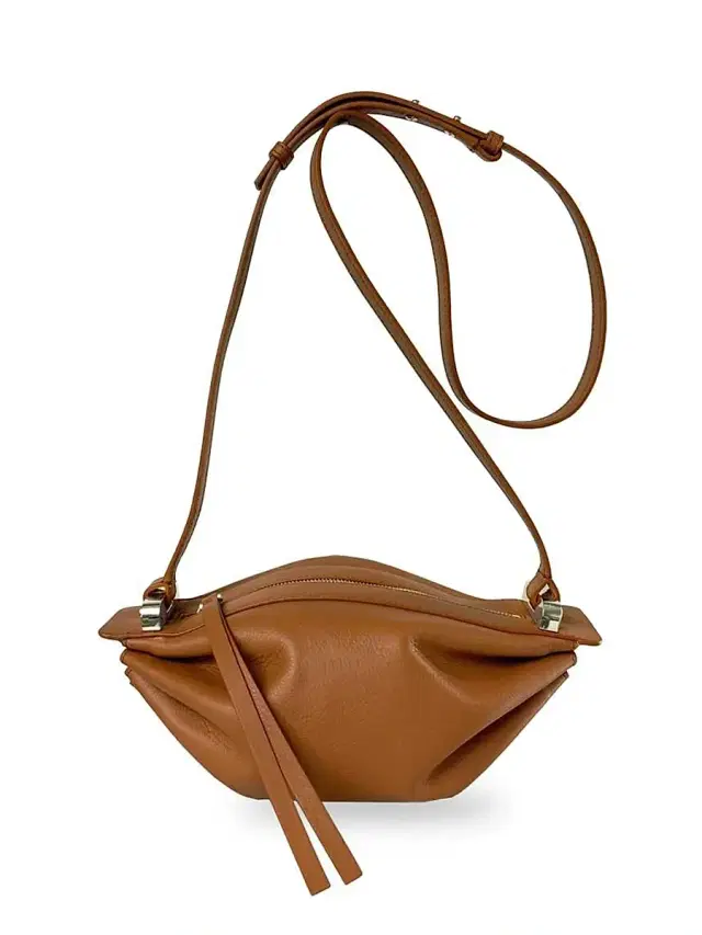 BONASTRE Men's Bon-Bon Leather Crossbody Bag - Terra