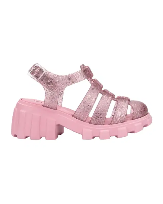 Mini Melissa Girl 's Megan Platform Sandals, Baby/Toddler/Kids